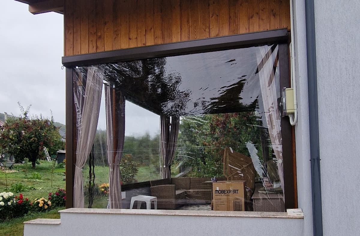 Rulou Transparent Casetat