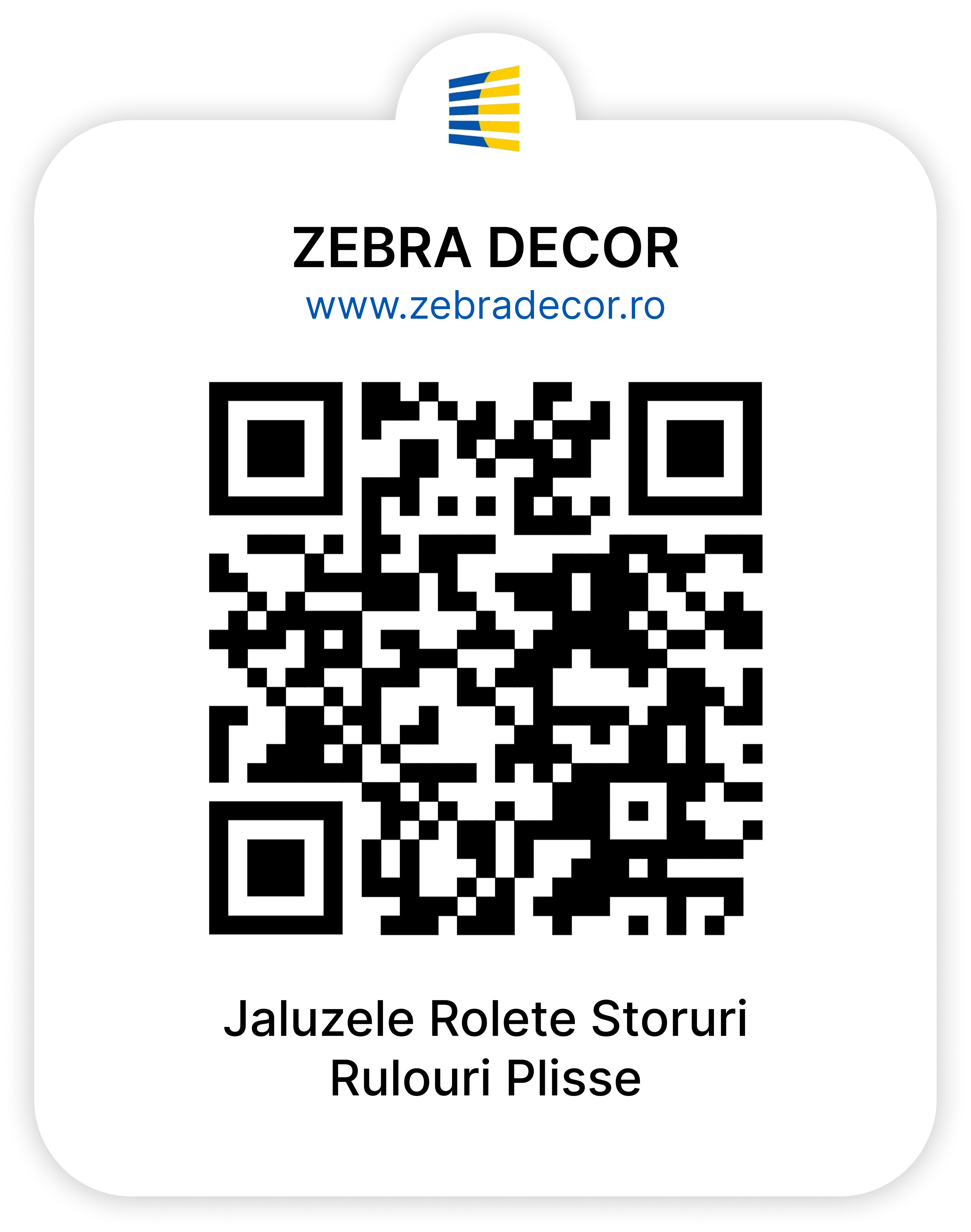 Qr Zebra Decor