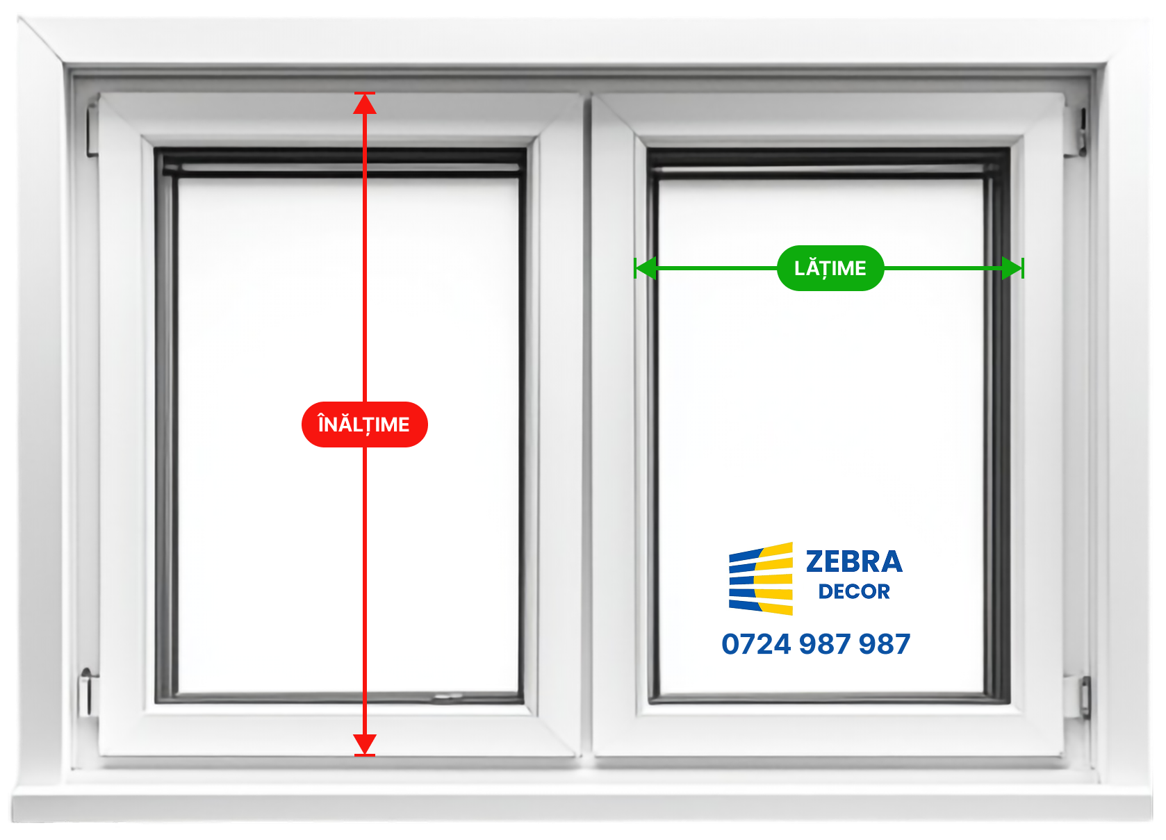 Cum se măsoară jaluzele Zi-Noapte - Ghid complet