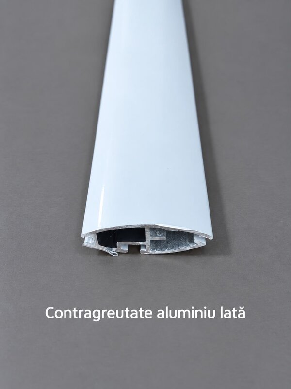 Contragreutate aluminiu lată