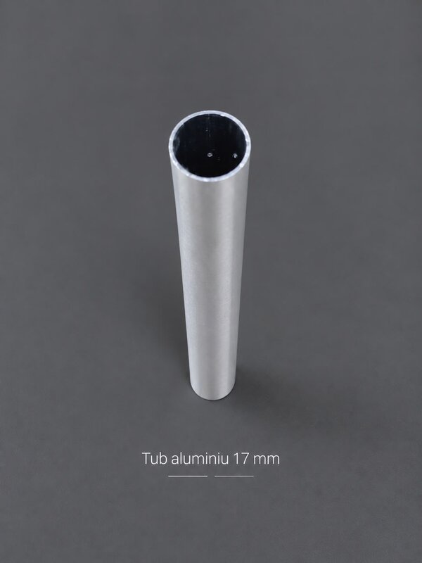 Tub aluminiu 17 mm