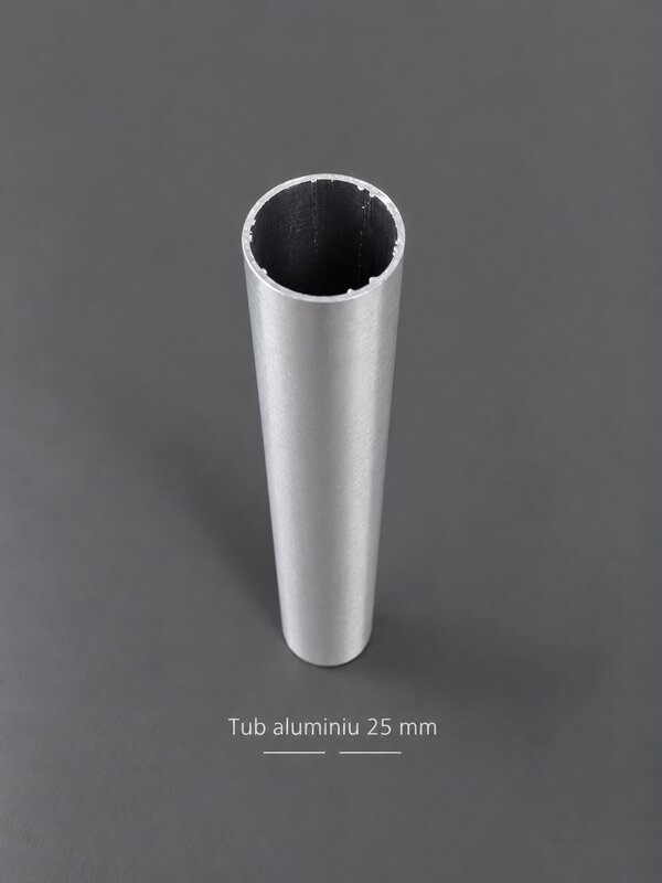 Tub aluminiu 25 mm