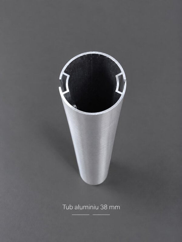 Tub aluminiu 38 mm