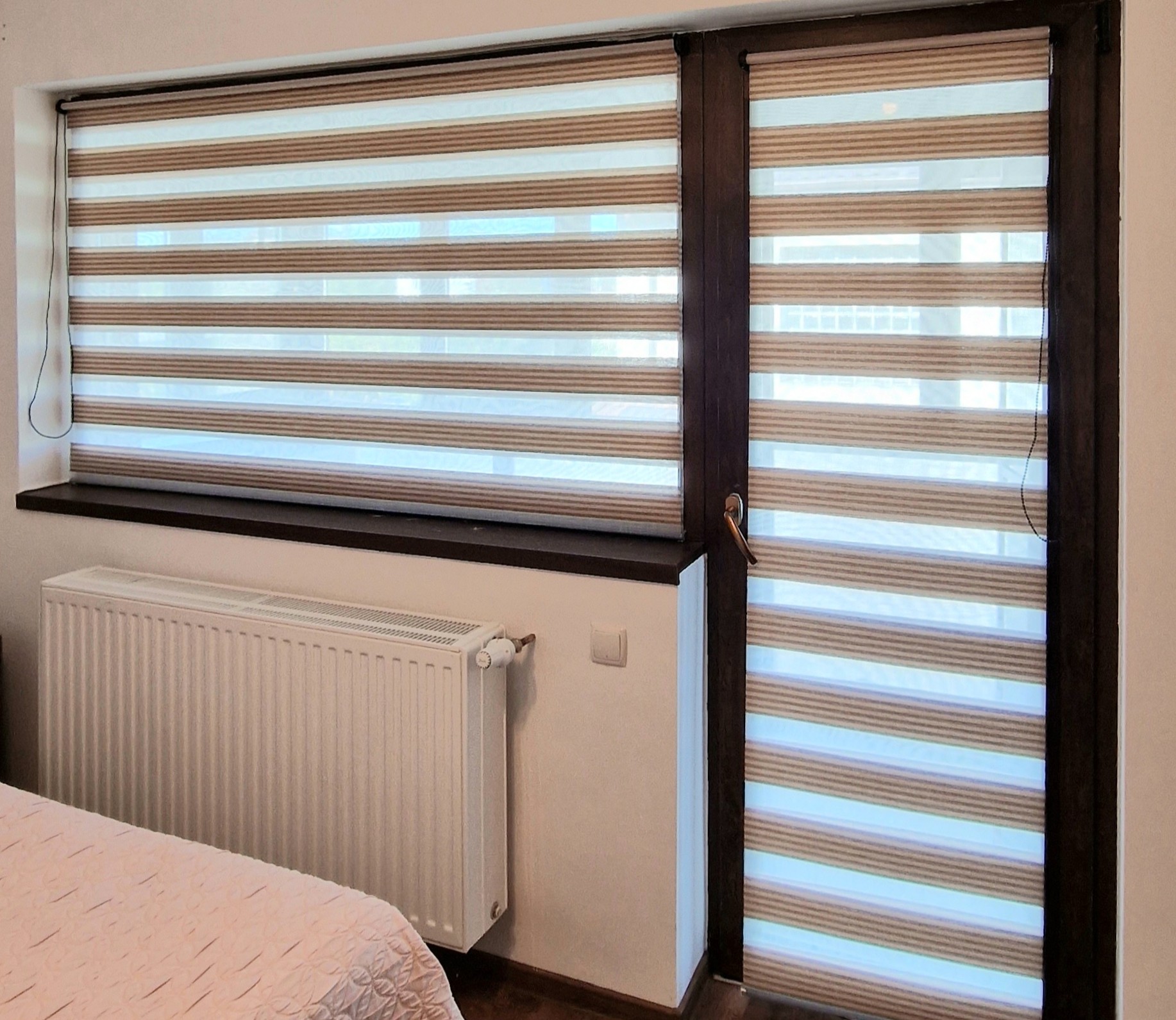 Bicolor Maro-Alb BH-2804